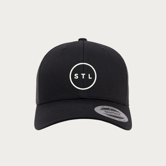 City Circle Puff Curved Bill Trucker