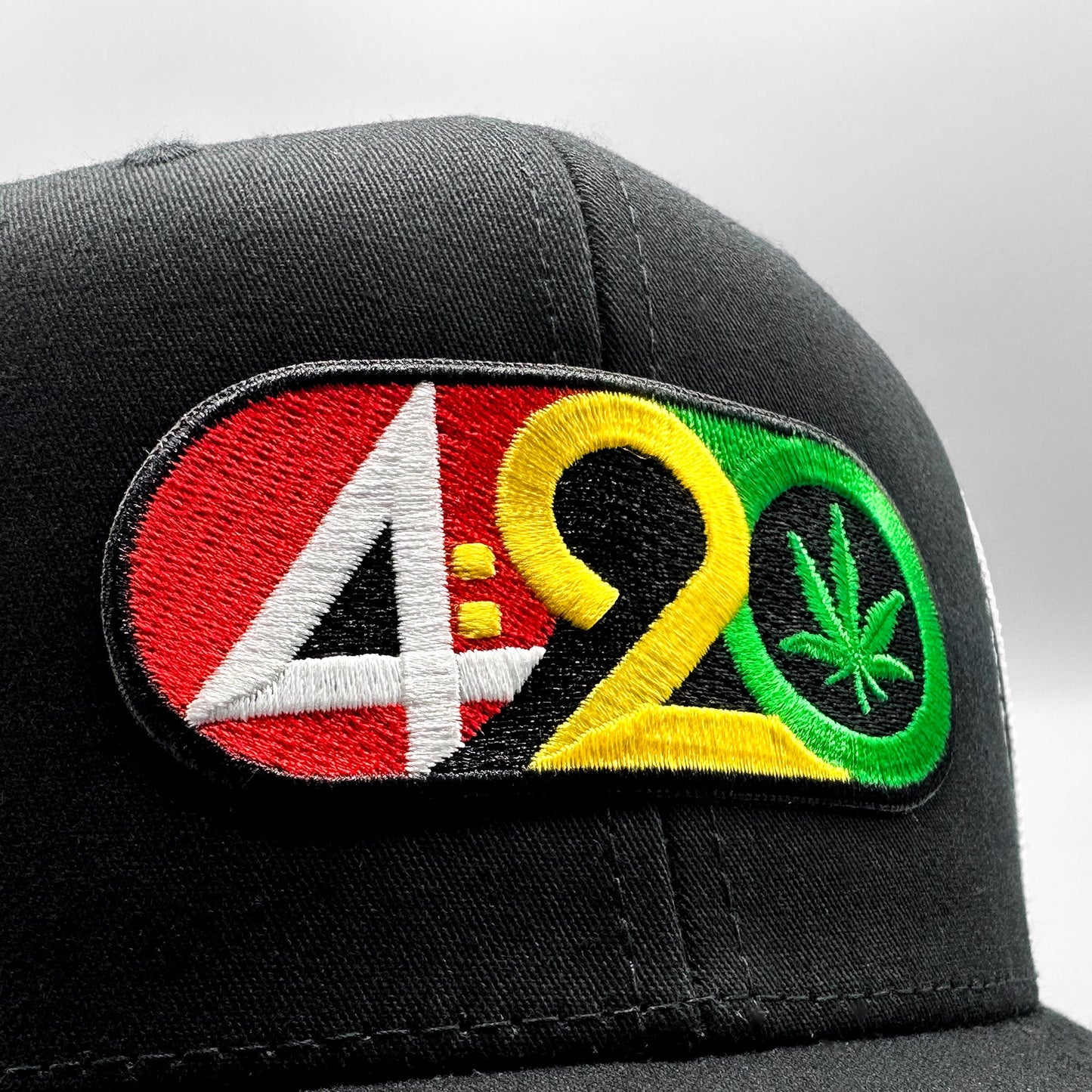 420 Marijuana Rasta Chronic Trucker Hat