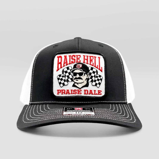 Raise Hell, Praise Dale Earnhardt Sr. "Vintage Truckers Original" Trucker Hat