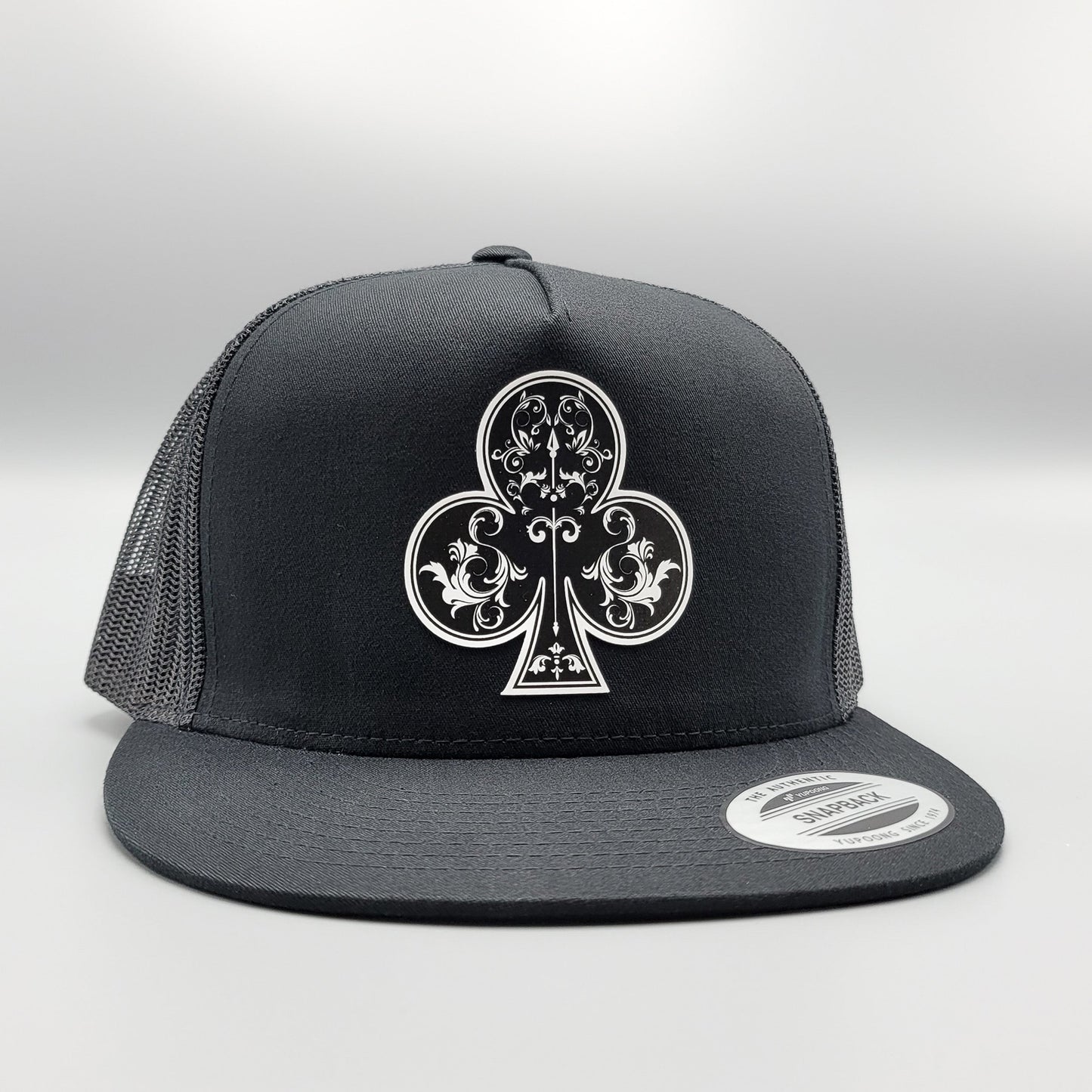 Ace of Clubs Texas Holdem PokerBlackjack Trucker Hat