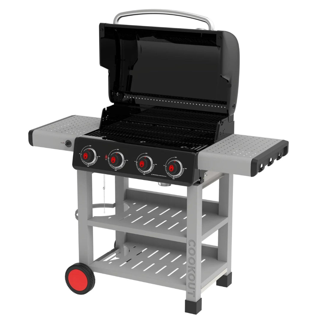 Coleman® Cookout™ 4-Burner Grill, Black