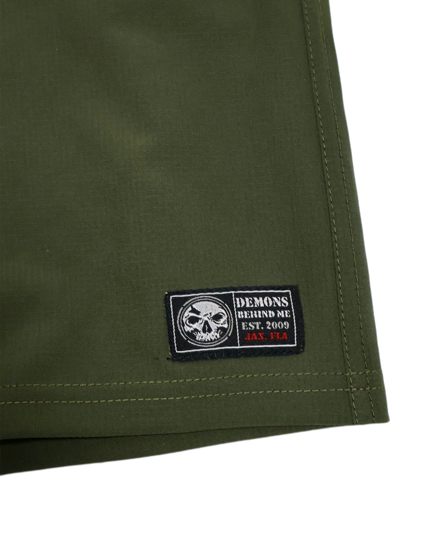 NEW! Military Green Stretch Hybrid Shorts