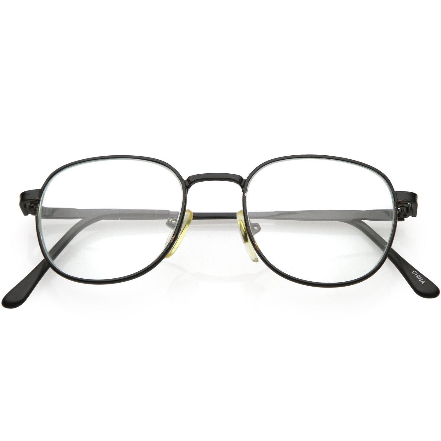 True Vintage Dapper Square Clear Lens Glasses C718