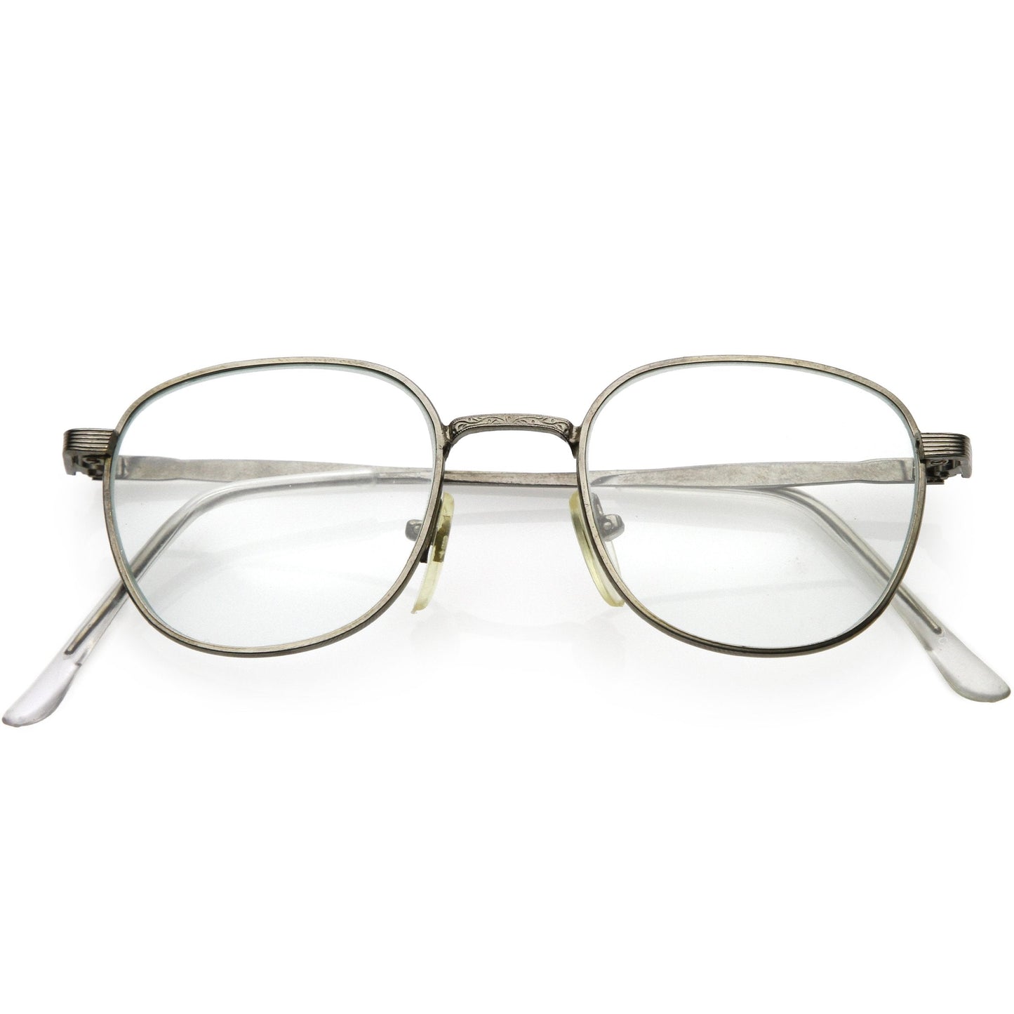 True Vintage Dapper Square Clear Lens Glasses C718