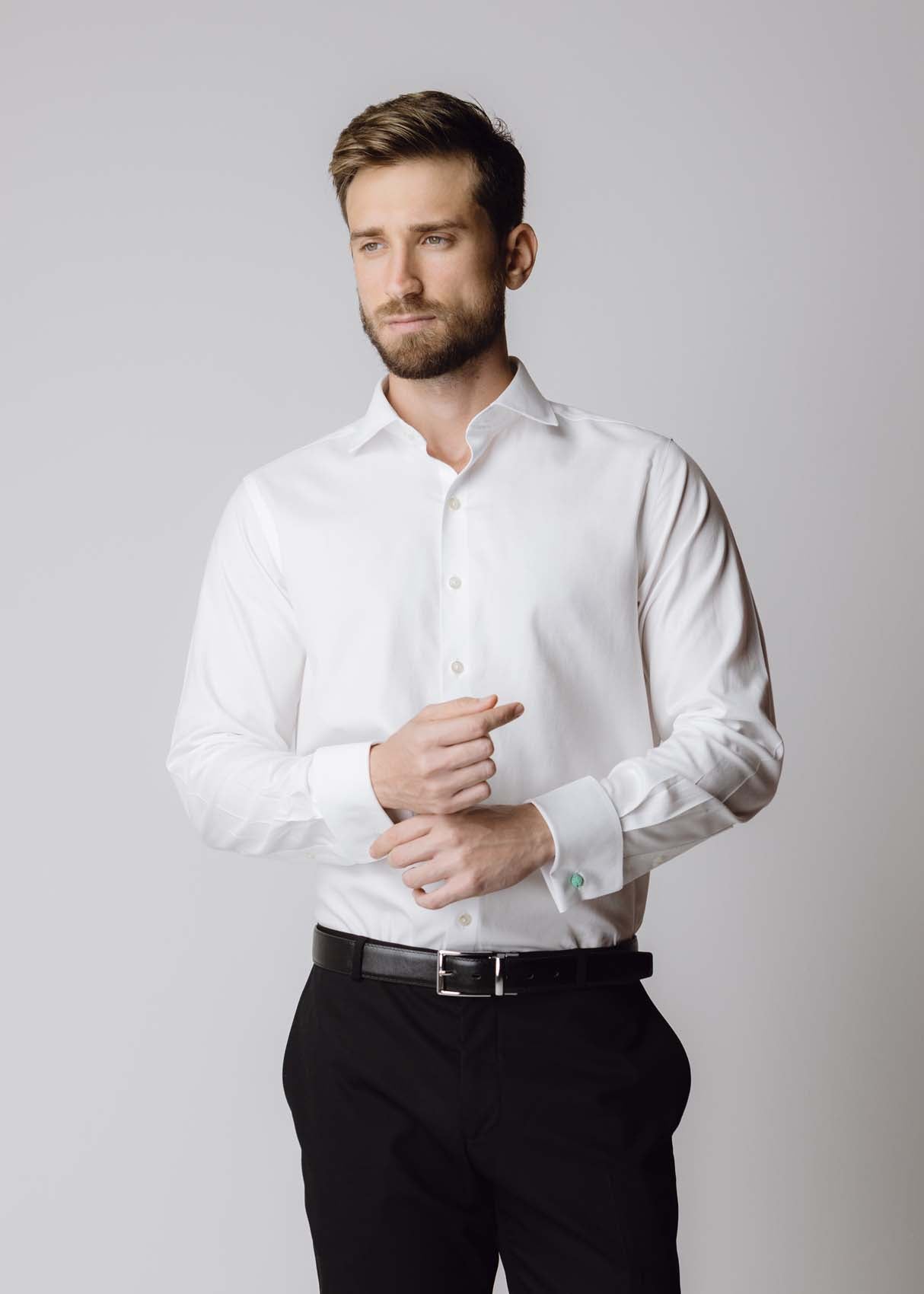 Londoner French Cuff White Shirt (DO NOT USE)