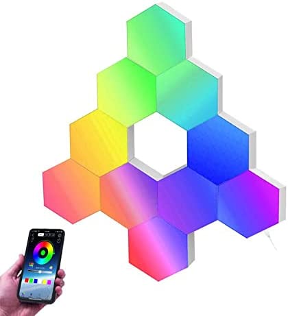 Hexagon LED Wall Light Panels  (10 Pack)