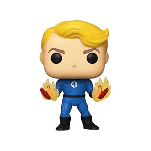 Funko Pop! Marvel: Fantastic Four - Human Torch Suited (Glow in the Dark)