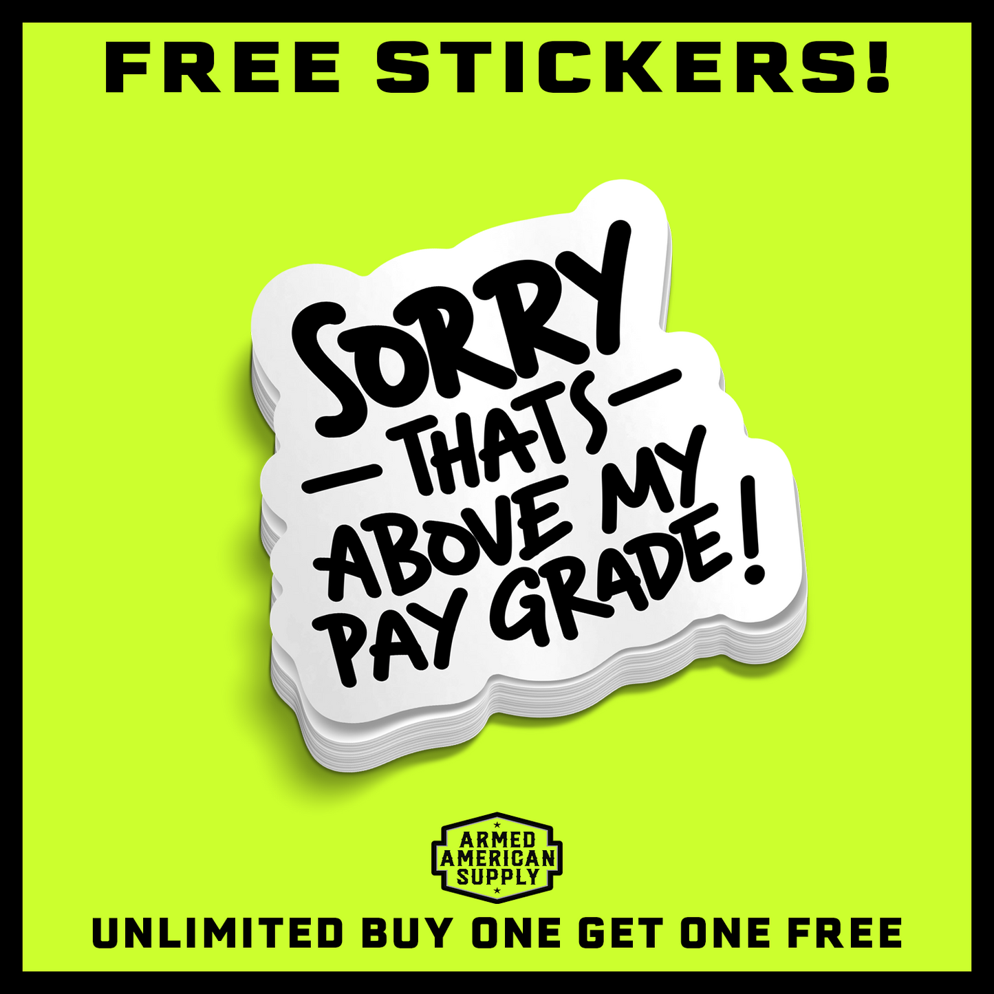 Pay Grade - Hard Hat Decal