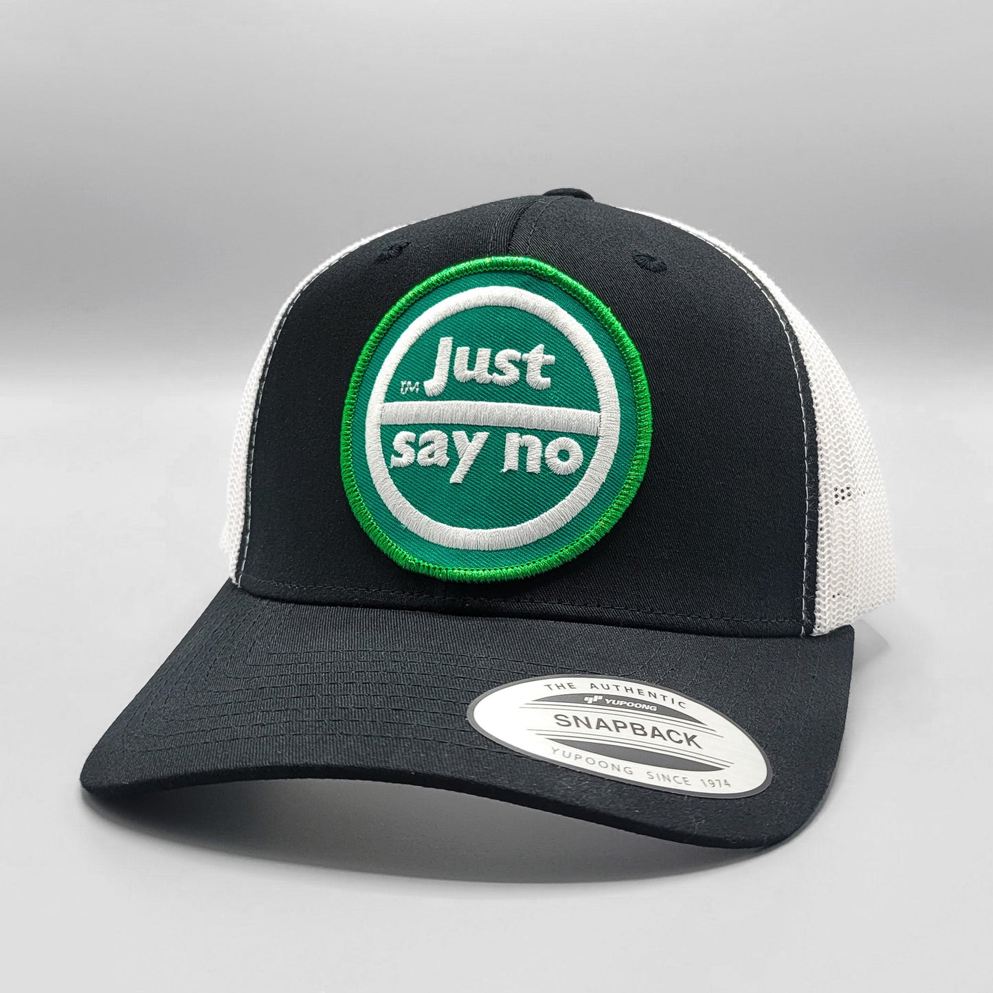 Just Say No to Drugs 80's Retro Trucker Hat