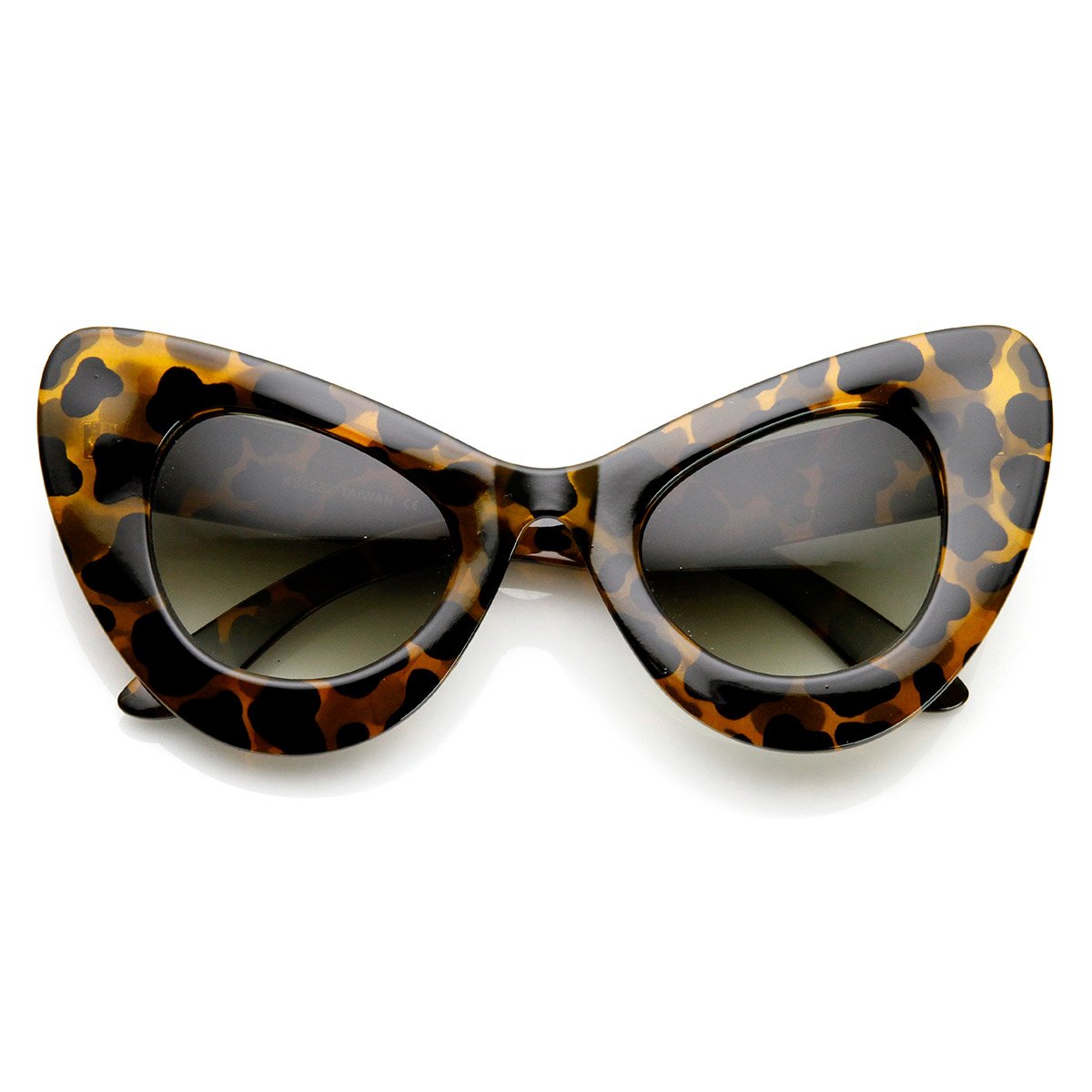 Retro Mod Super Trendy Women's Fashion Cat Eye Sunglasses 9233