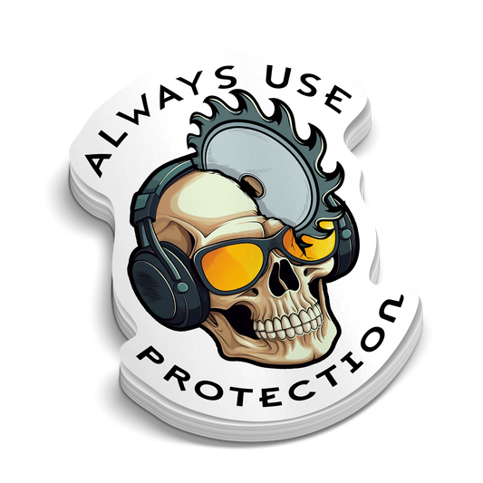 Protection  -  Hard Hat Decal