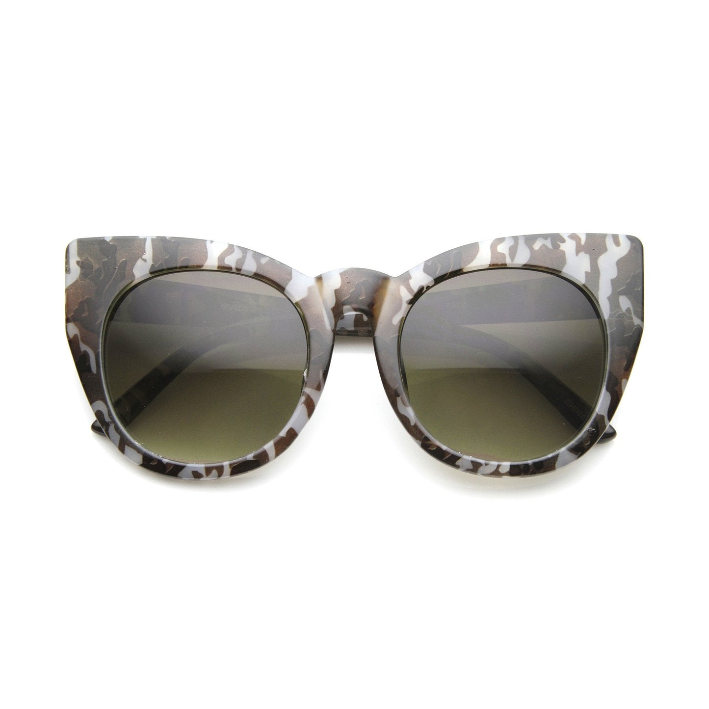 Women's Retro 1960's Mod Oversize Cat Eye Sunglasses 9799