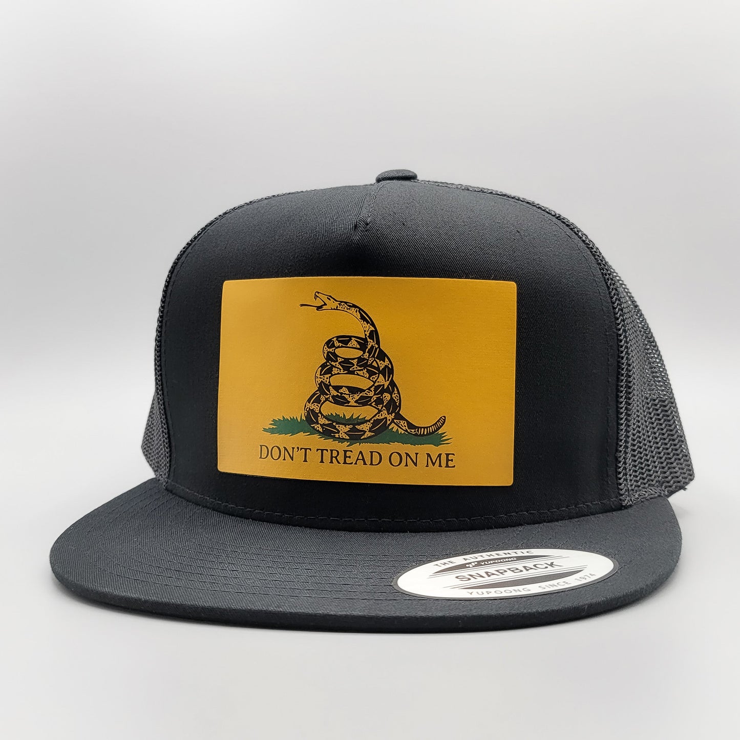 Gadsden Flag Don't Tread on Me Patriotic Trucker Hat