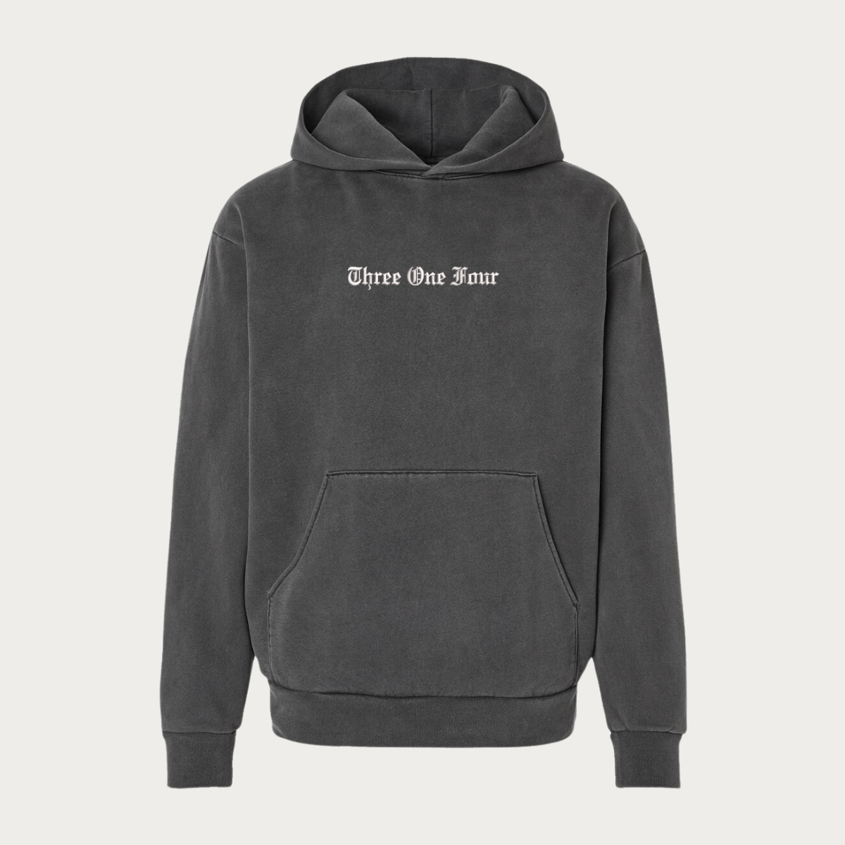 Three One Four Embroidered Premium Heavyweight Hoodie