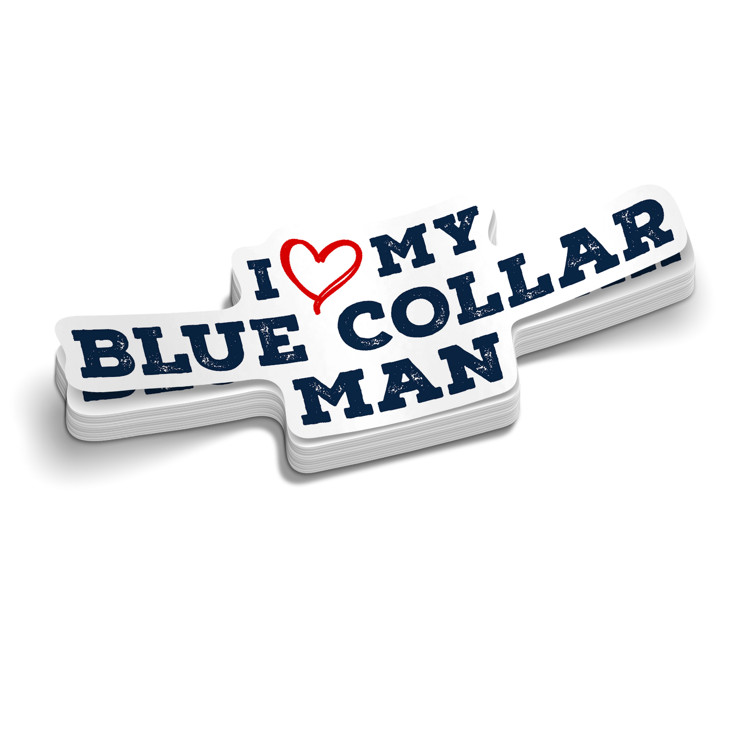 Blue Collar Better Half Sticker Pack