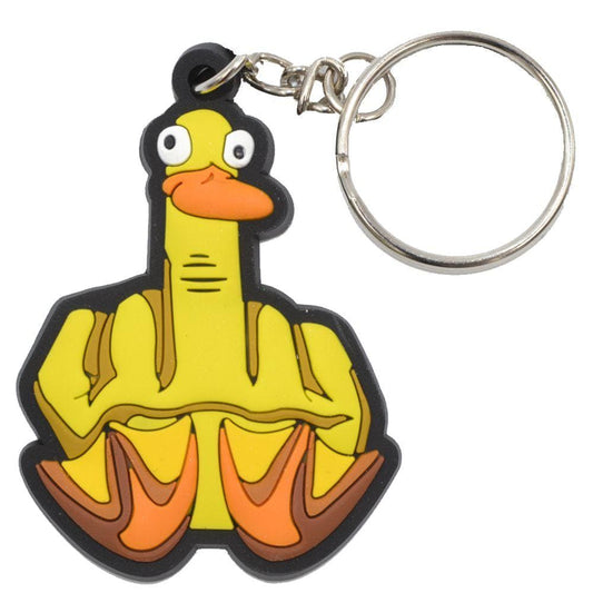 Duck You PVC Keychain