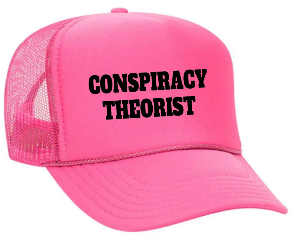 Conspiracy Theorist Trucker Hat