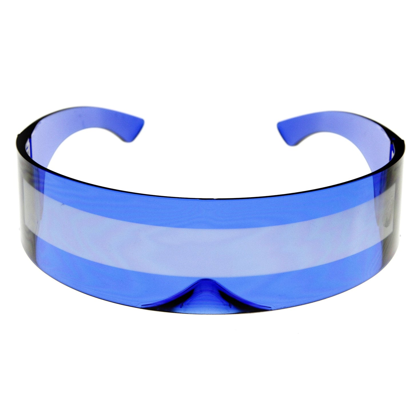 Futuristic Retro Mirror Wrap Around Shield Sunglasses 8762