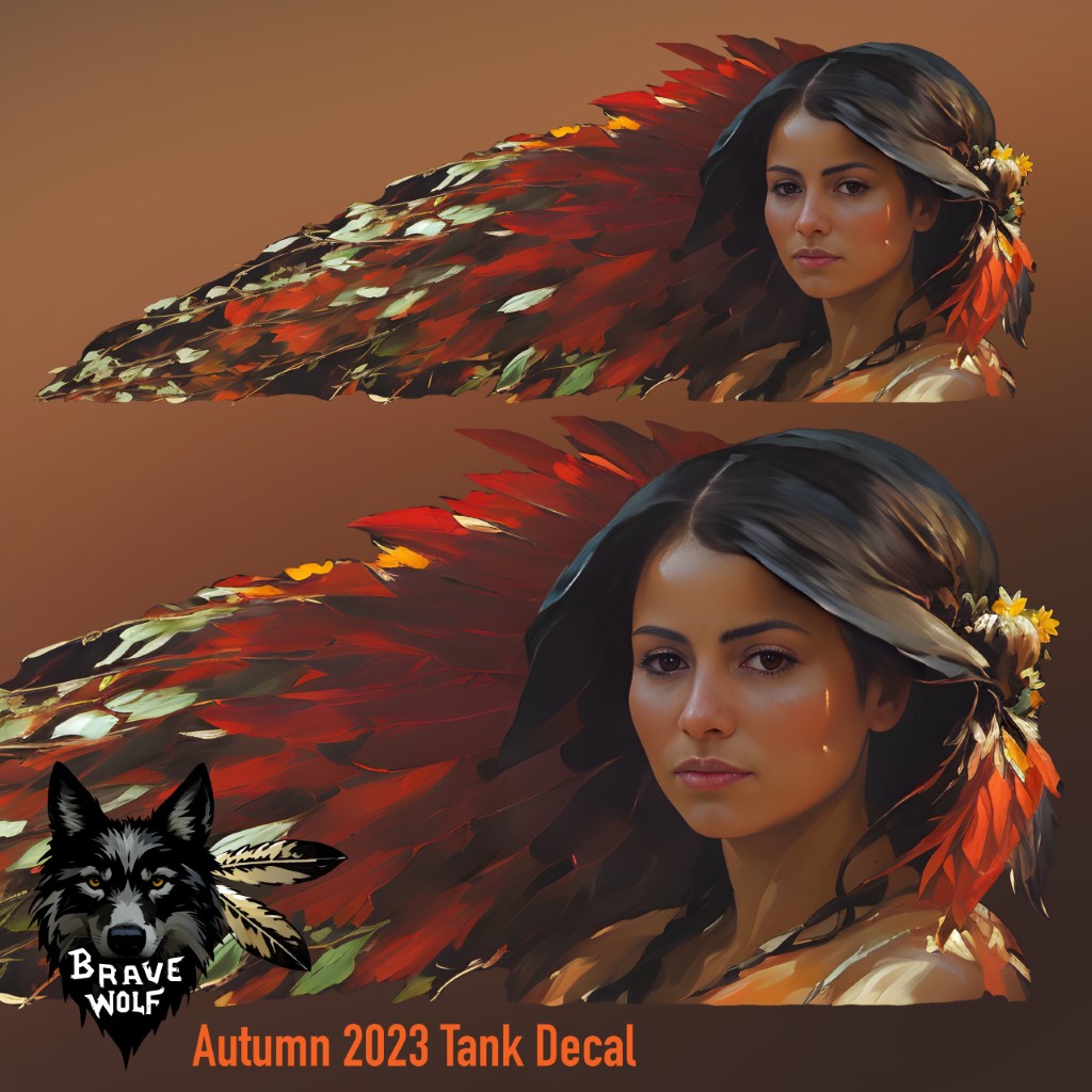 Autumn 2023 - Universal Tank Decal-Color