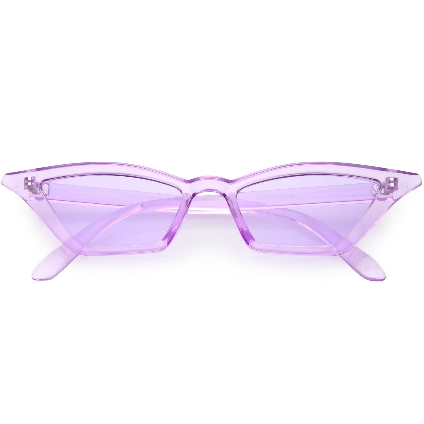 Women's Colorful Translucent Color Tone Lens Cat Eye Sunglasses C735