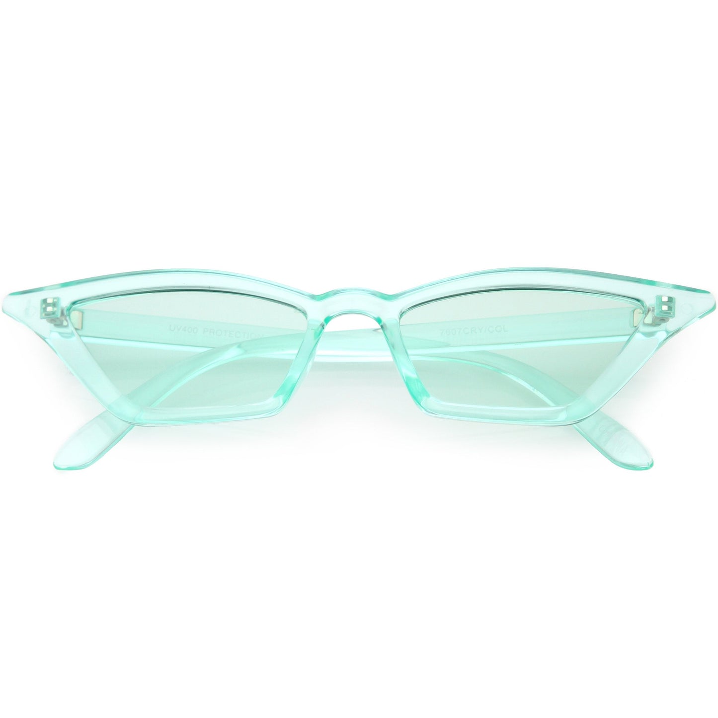 Women's Colorful Translucent Color Tone Lens Cat Eye Sunglasses C735