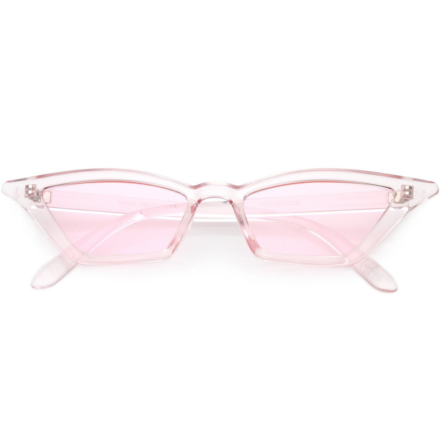 Women's Colorful Translucent Color Tone Lens Cat Eye Sunglasses C735