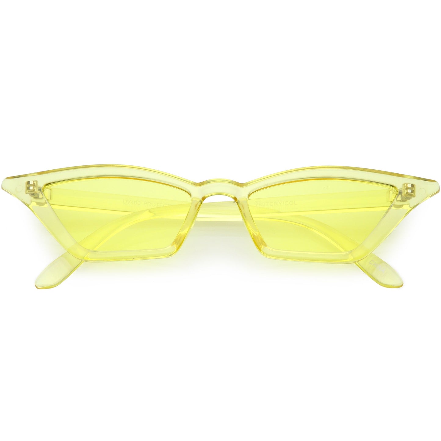 Women's Colorful Translucent Color Tone Lens Cat Eye Sunglasses C735