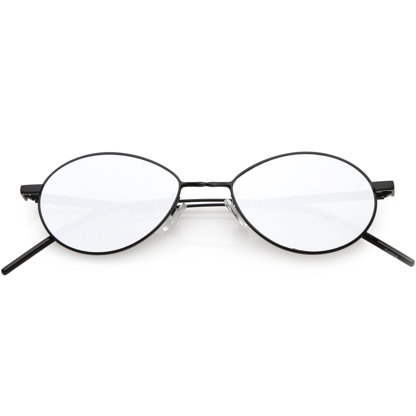 Classic Retro Unisex Metal Oval Dapper Sunglasses C741