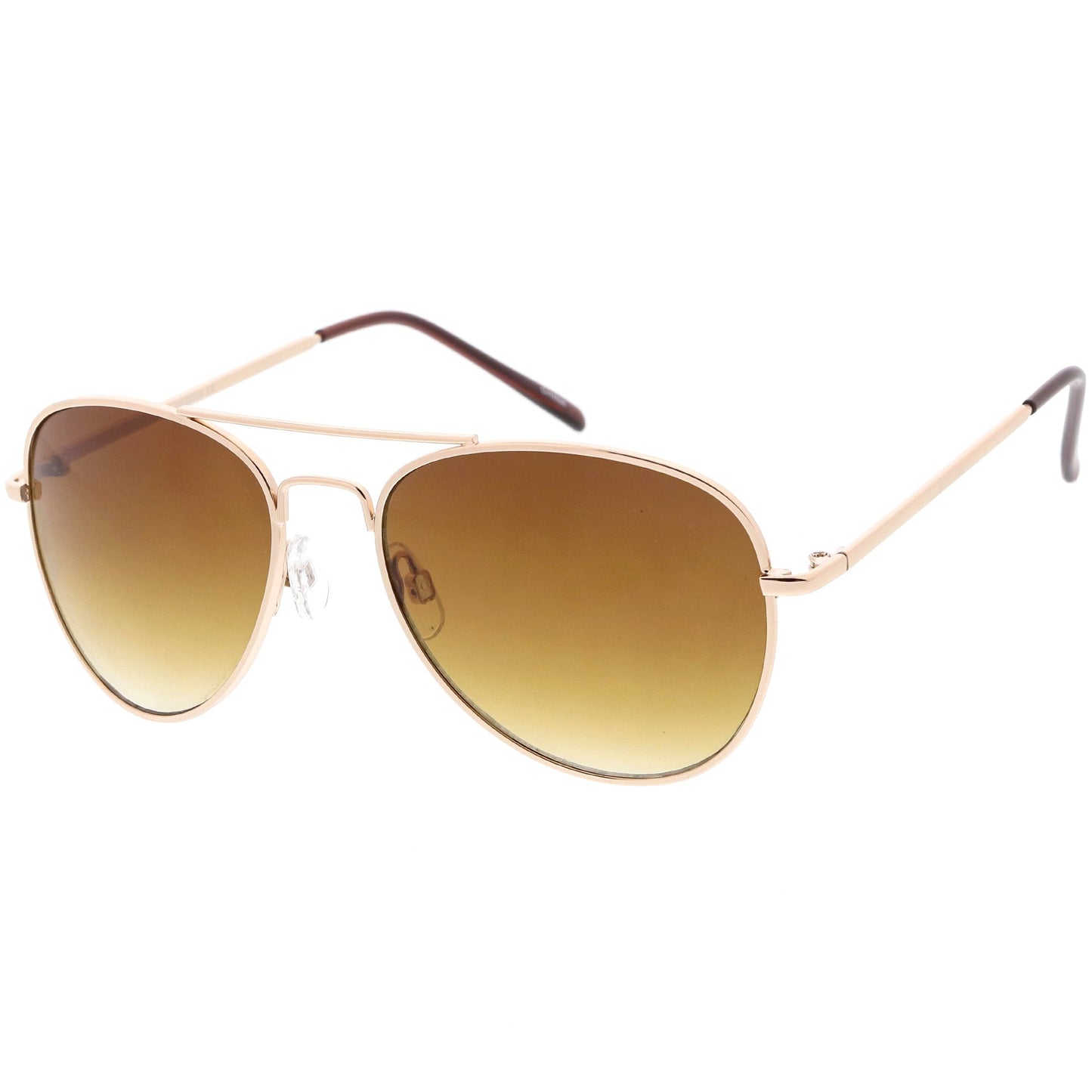 Medium Classic Retro Metal Frame Aviator Sunglasses 53mm 1372