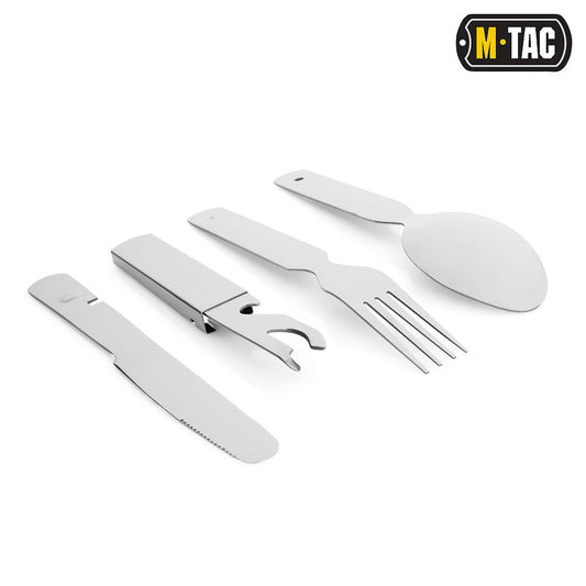 M-Tac Steel Large Cutlery Set (4 items)