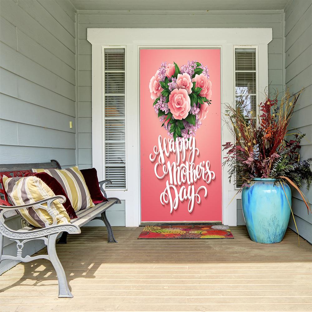 Mother's Day Bouquet Door Cover