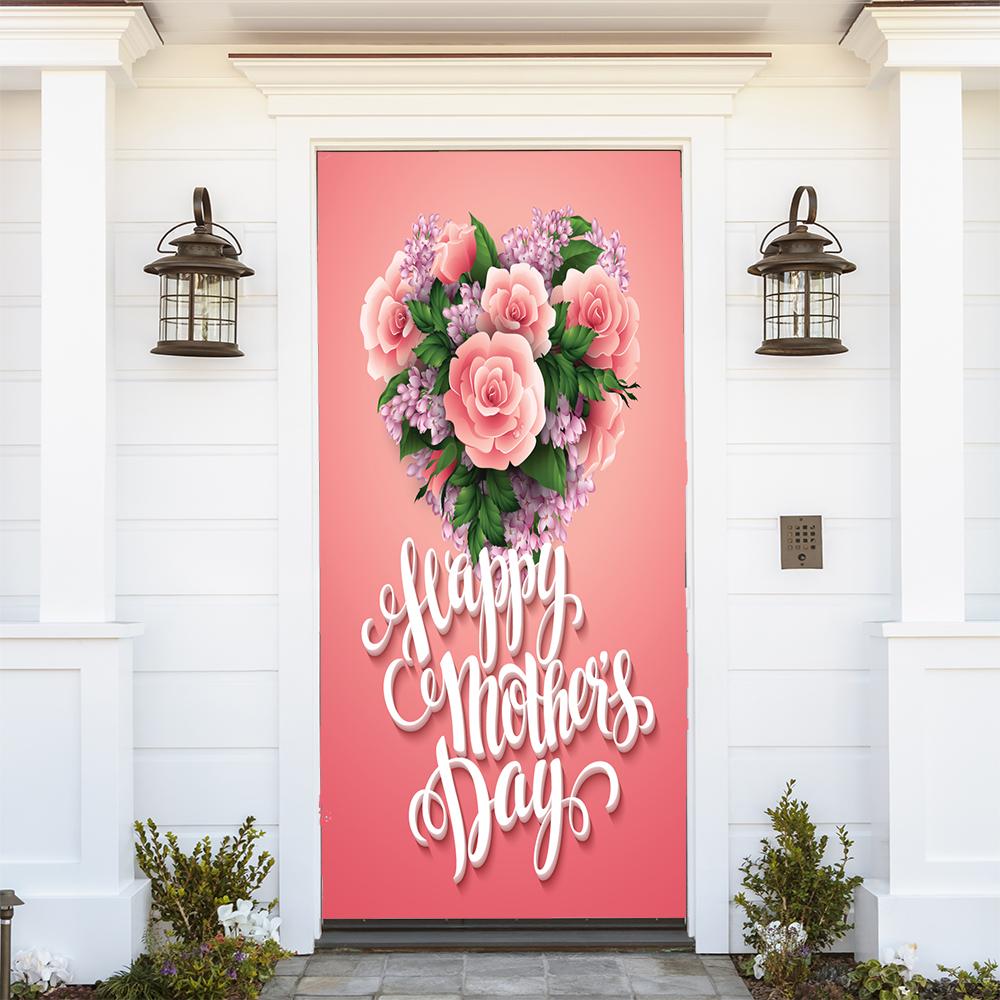 Mother's Day Bouquet Door Cover