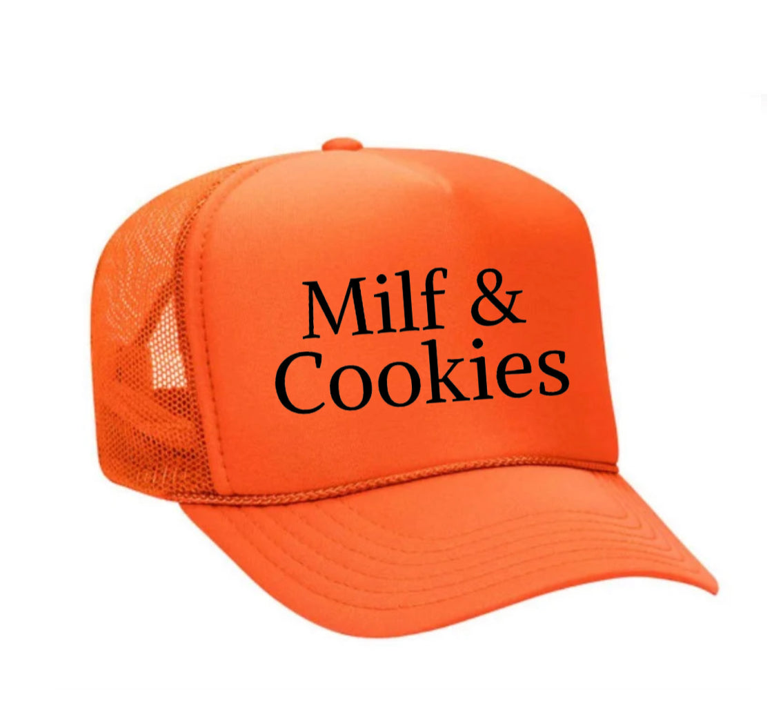 Milf & Cookies Trucker Hat