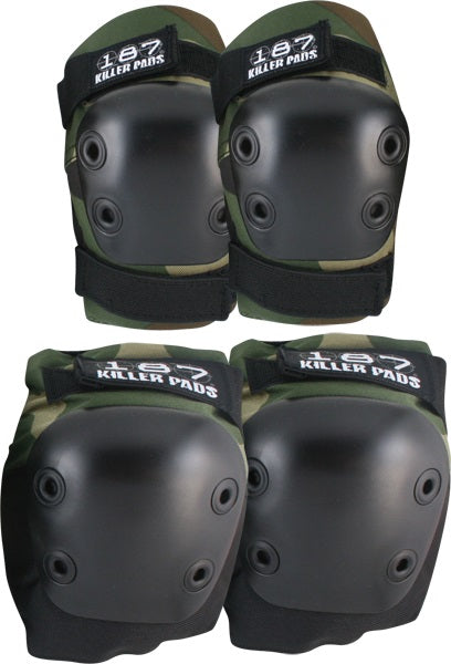 187 Combo Pack Knee/Elbow Pad Set - Camo