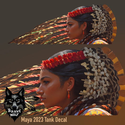 Maya 2023 - Universal Tank Decal-Color