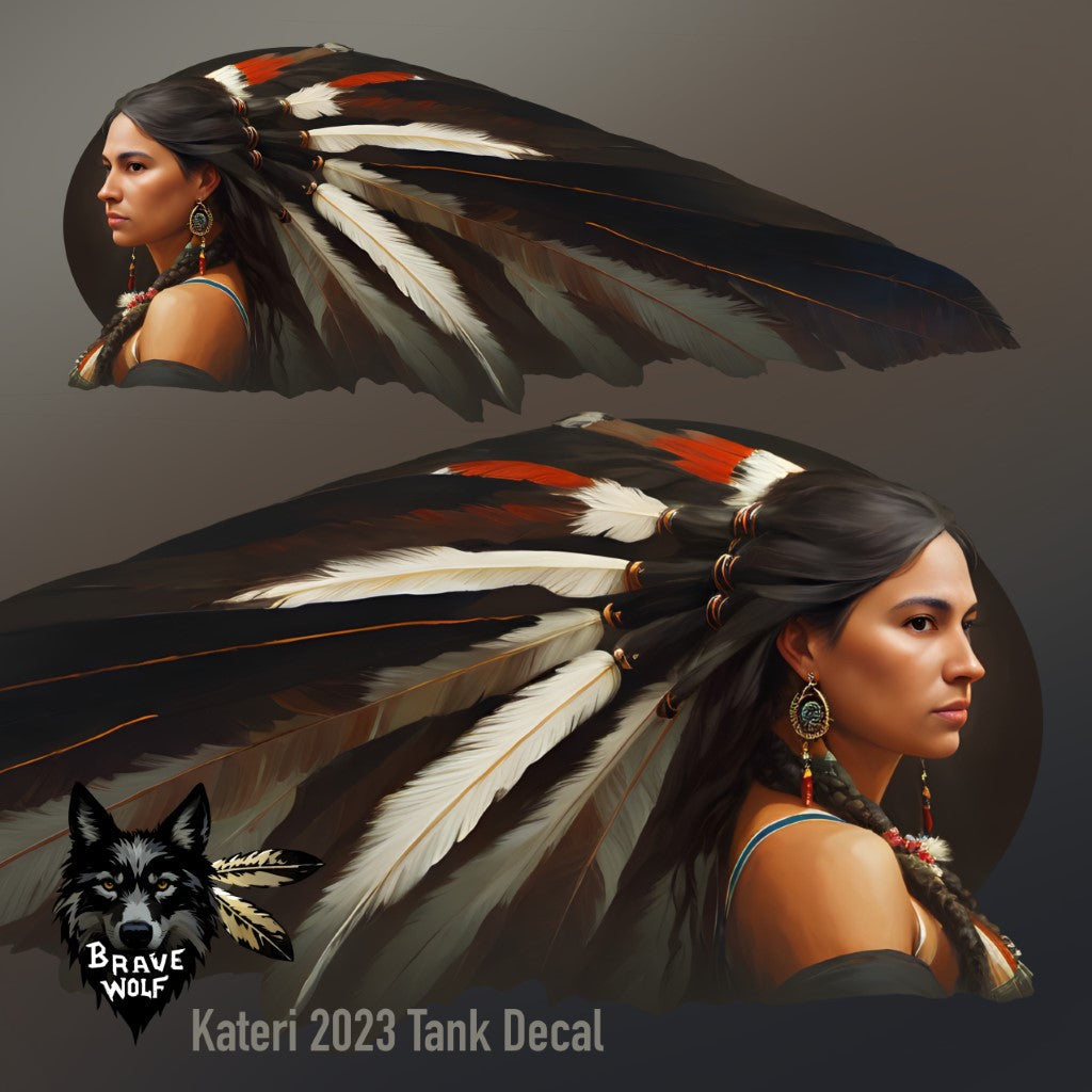 Kateri 2023 - Universal Tank Decal-Color