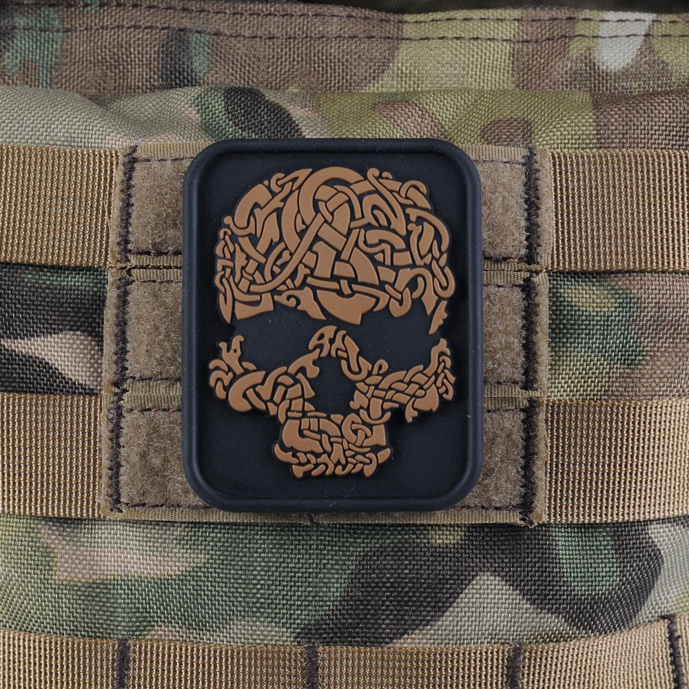 M-Tac patch Viking Skull PVC