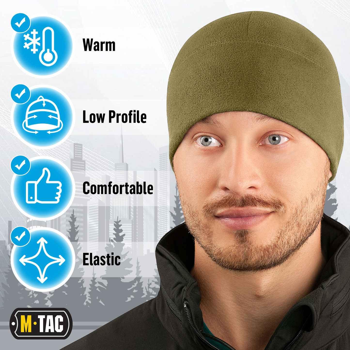 M-Tac Fleece Watch Cap (270 g/m2)