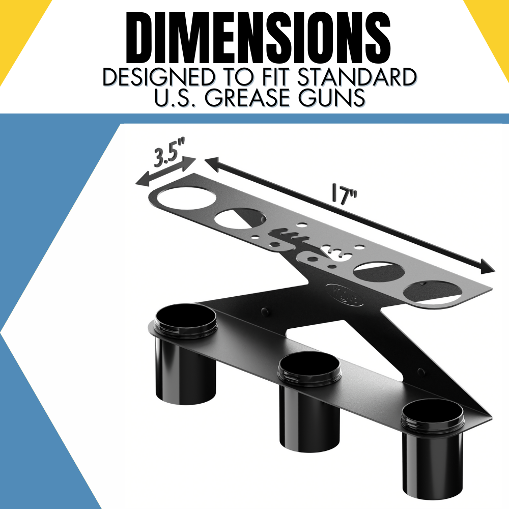 Double Grease Gun Holder