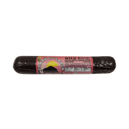 Wild Boar Hickory Smoked Summer Sausage (7 oz.)