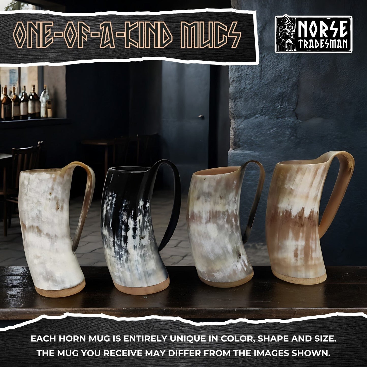 Horn Tankard Mug