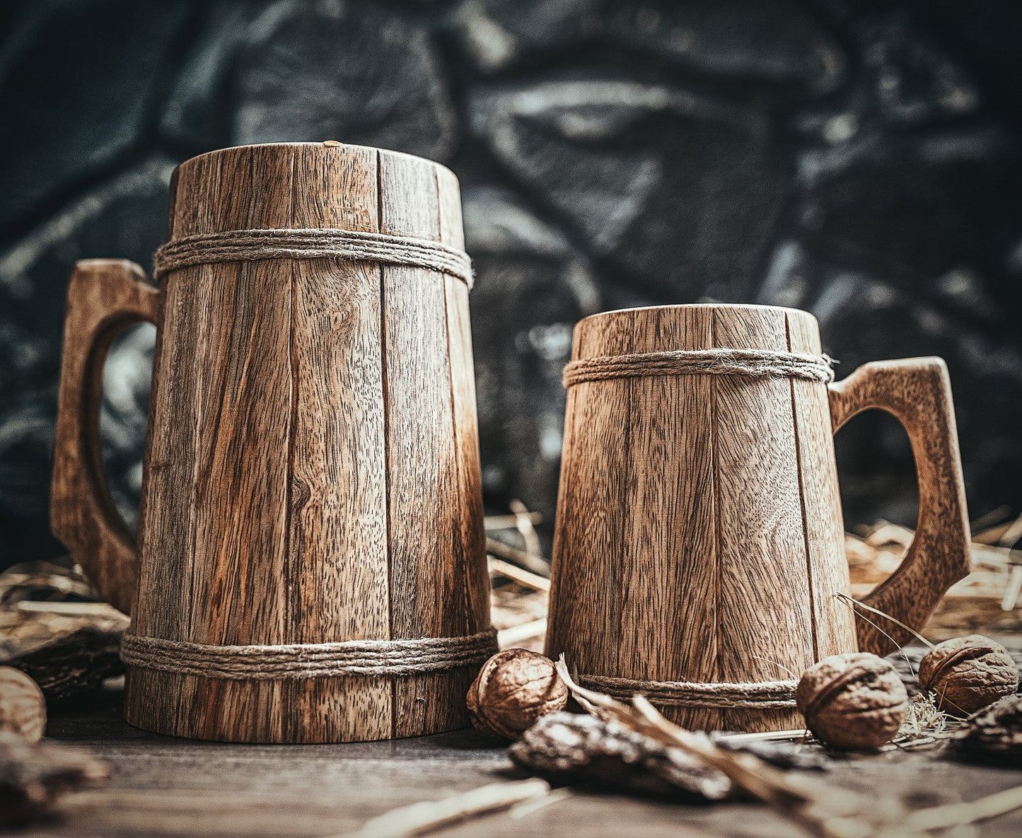 Wooden Tankard