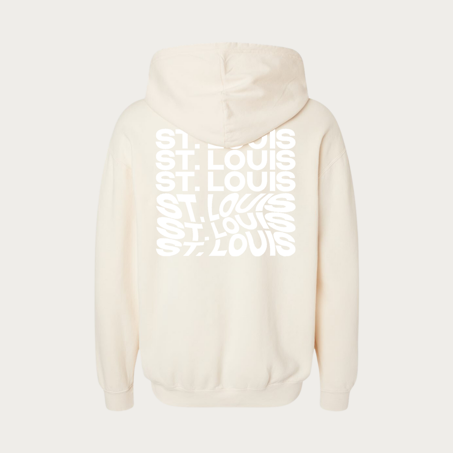 Wavy St. Louis Garment Dyed Lightweight Hoodie