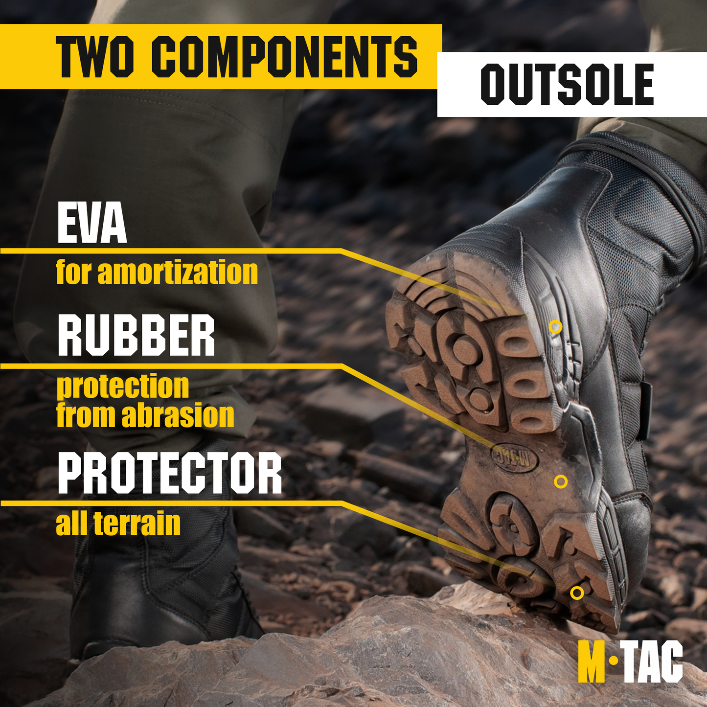 M-Tac Winter Tactical Boots Thinsulate