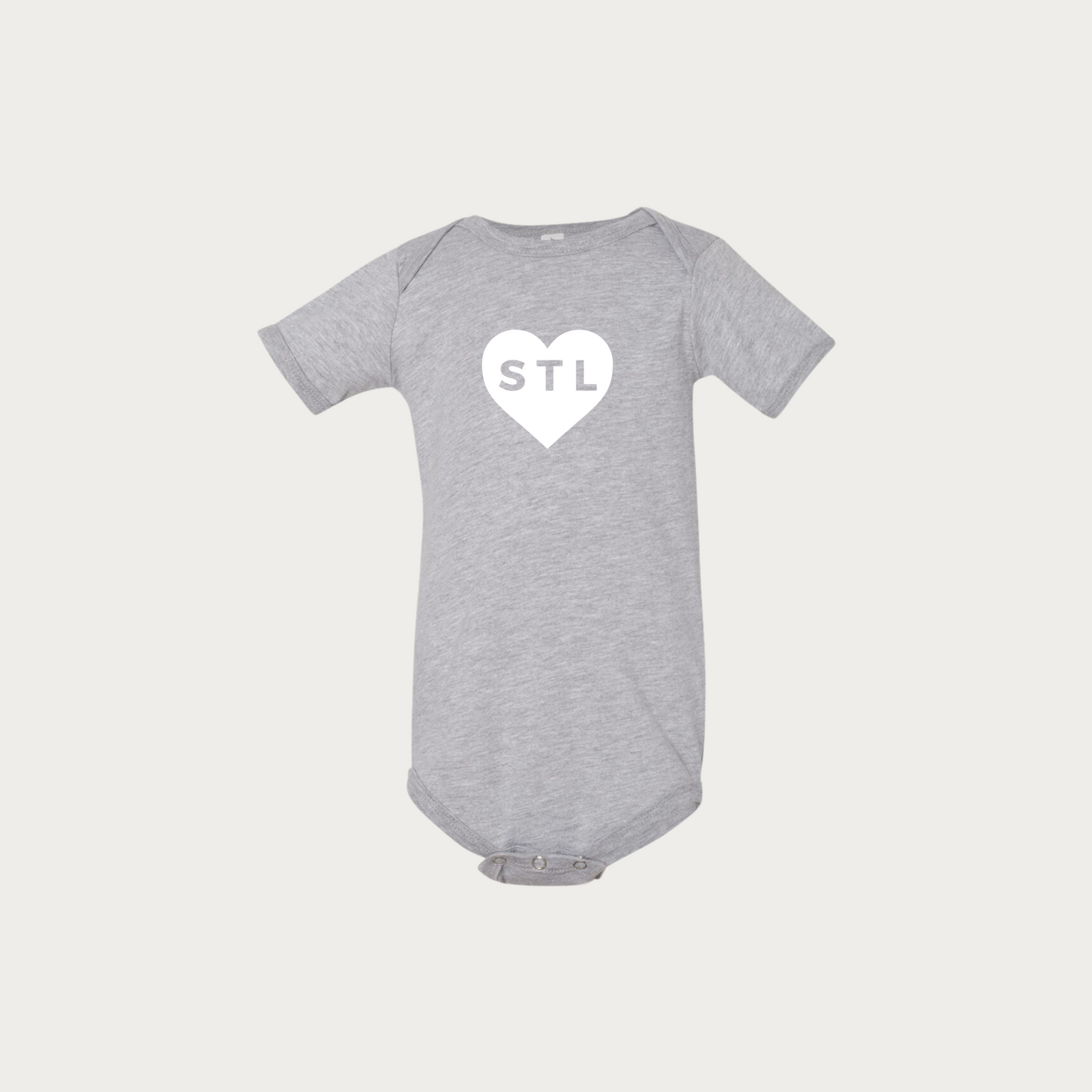 Heart STL Baby Onesie