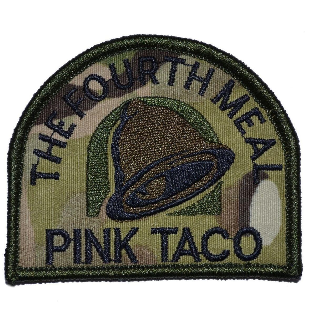 Pink Taco - The Fourth Meal - 3 inch Arch Patch