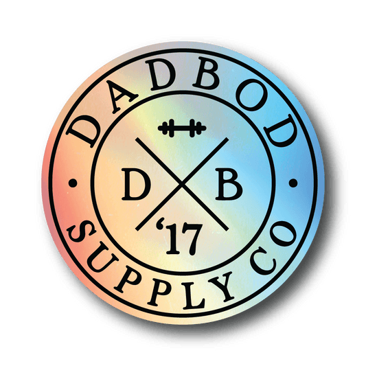 DadBod Logo Sticker (Holographic)