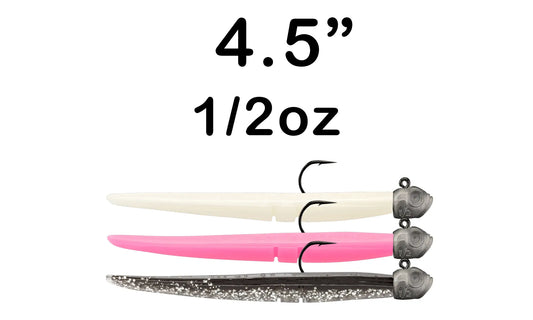 4.5" 1/2oz Pre-Rigged Slug-Go