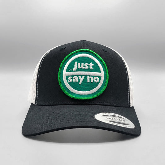 Just Say No to Drugs 80's Retro Trucker Hat