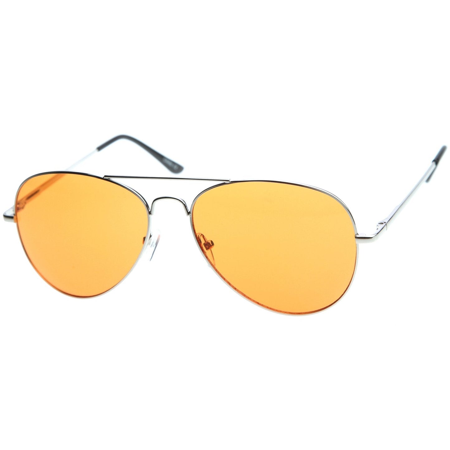 Retro Metal Color Tinted Lens Aviator Sunglasses 8405 59mm